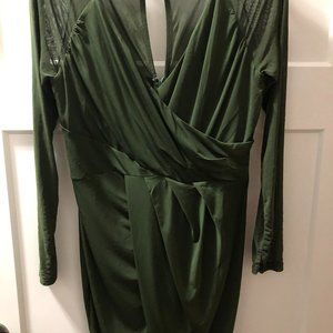 Olive Green Dress